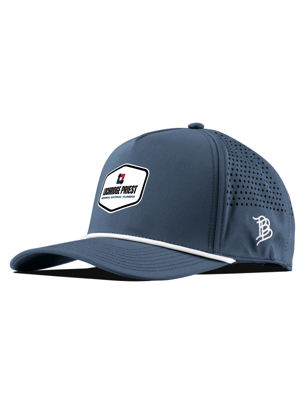 LPI Branded Bill Bare Curved 5 Panel Rope Hat