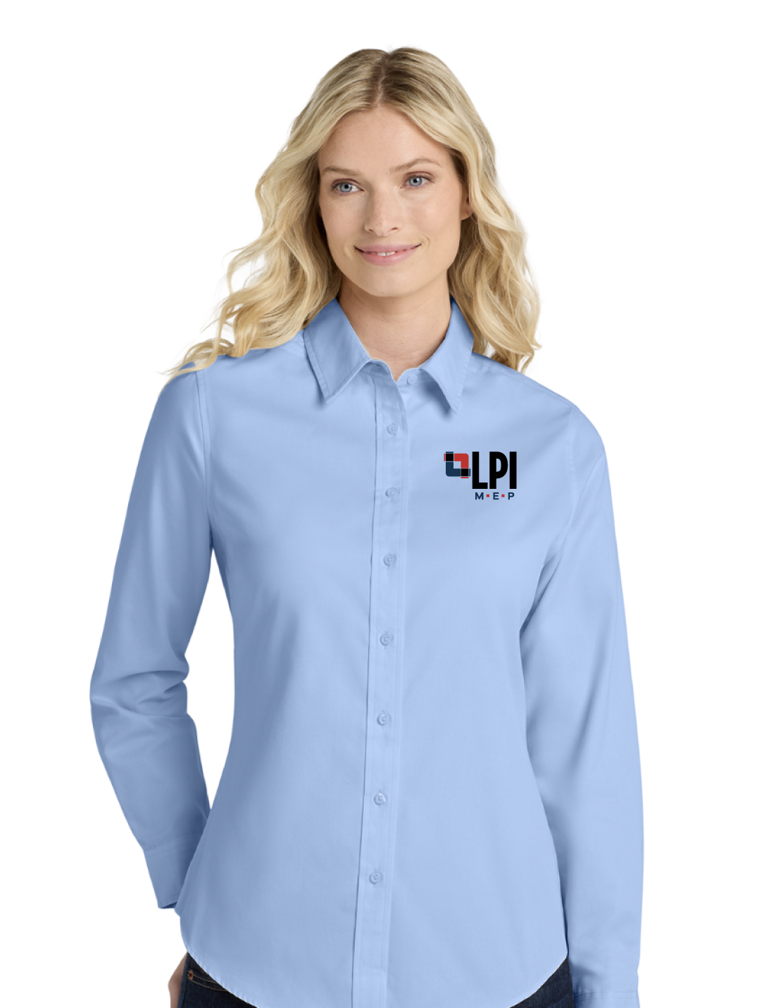 LPI Port Authority Women's Long Sleeve Easy Care