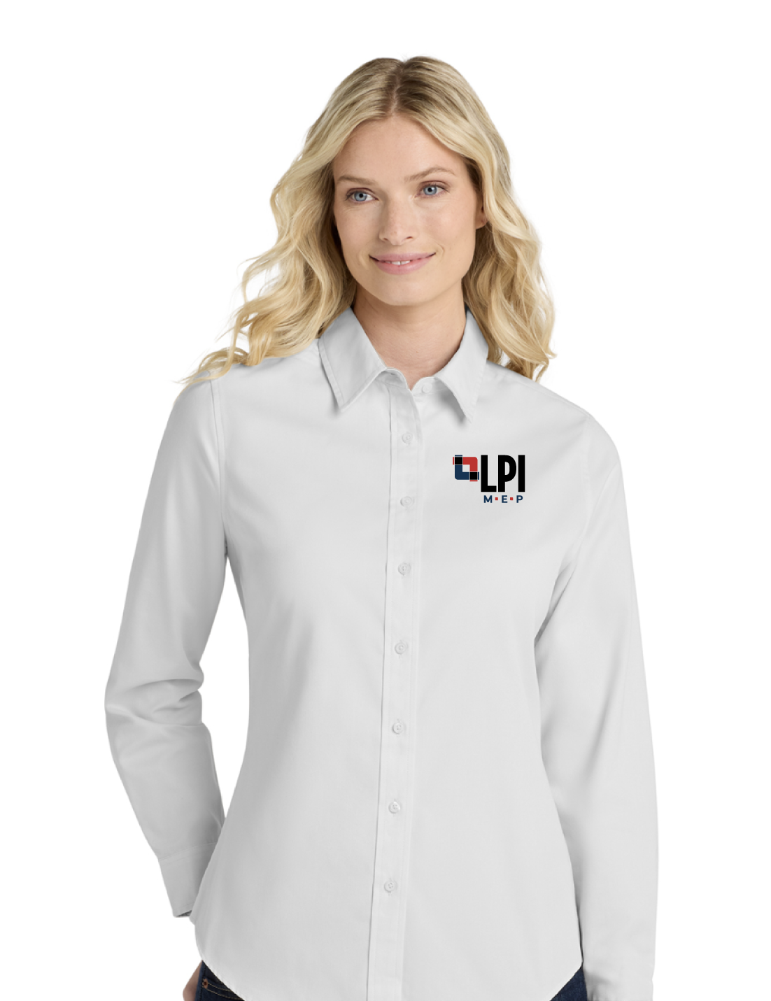 LPI Port Authority Women's Long Sleeve Easy Care