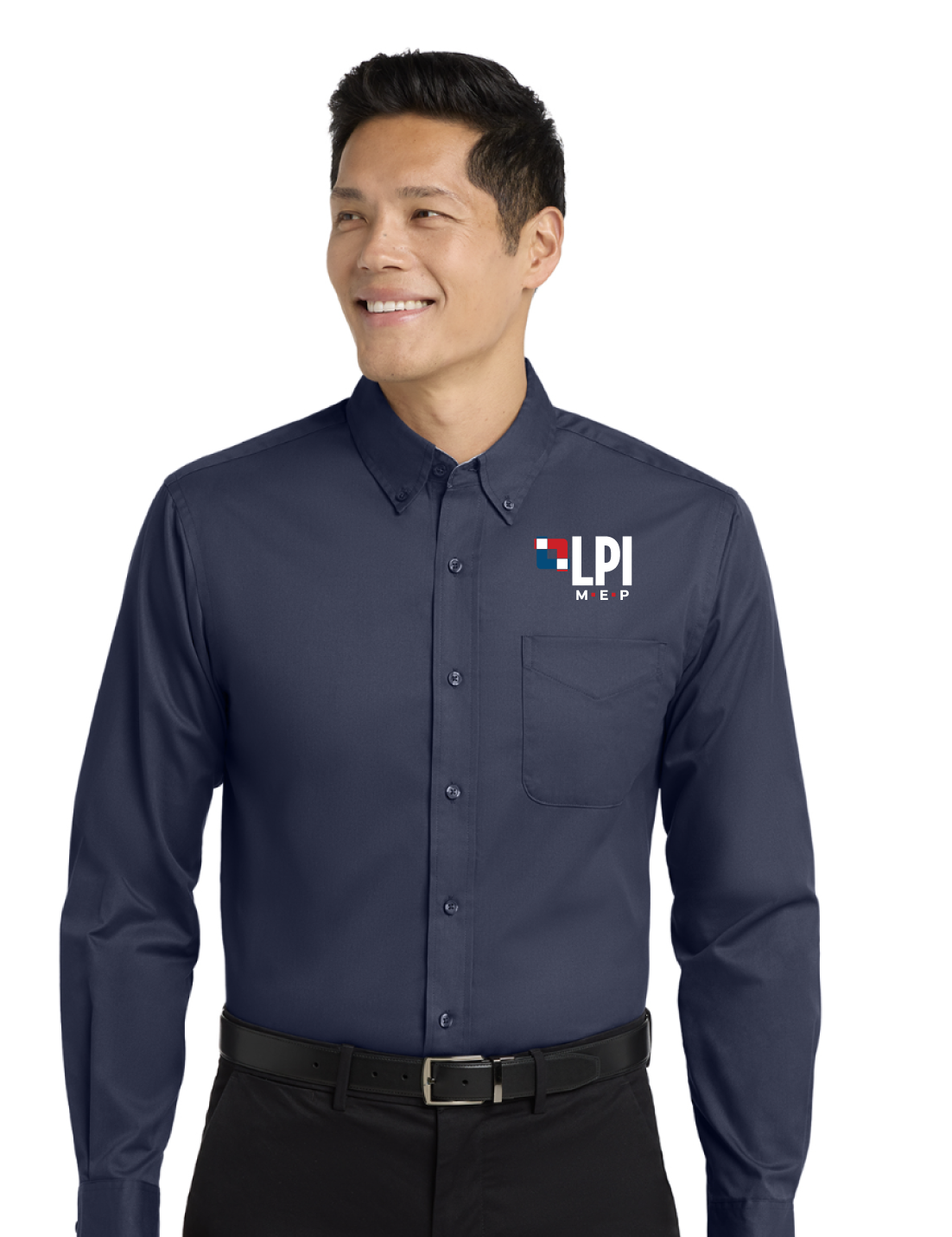 LPI Port Authority Men's Easy Care Long Sleeve