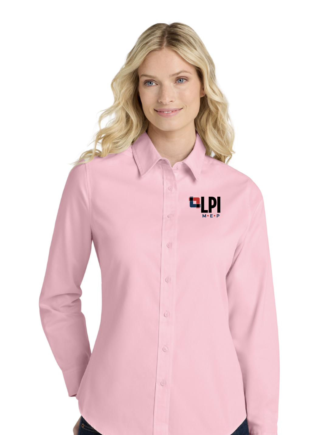 LPI Port Authority Women's Long Sleeve Easy Care