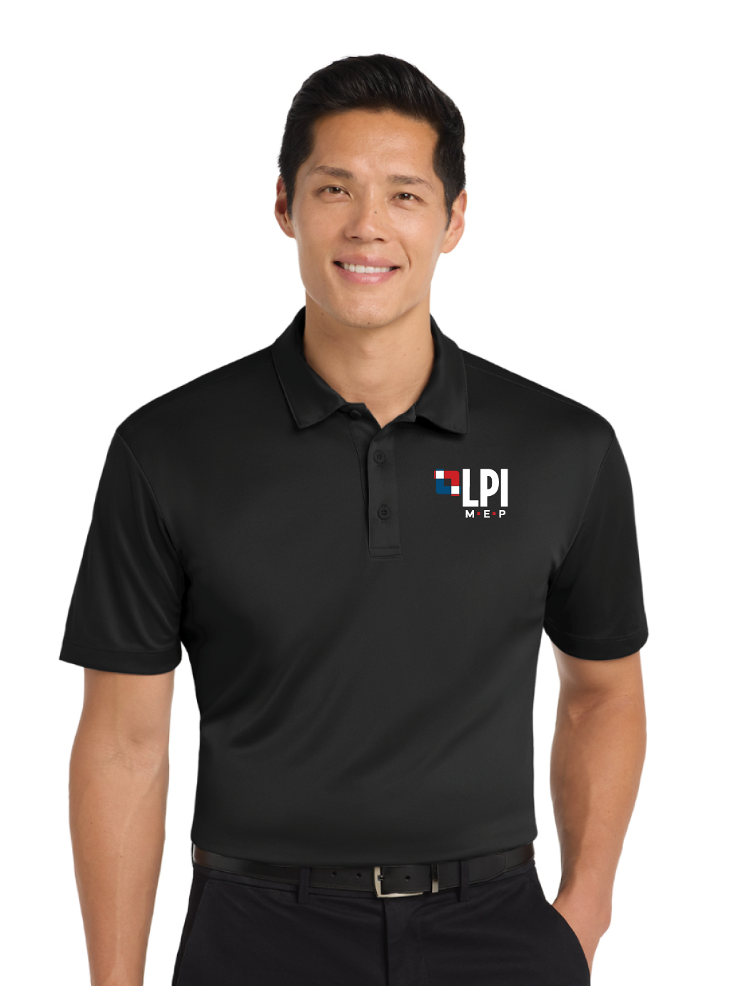 LPI Port Authority Men's  Silk Touch Performance Polo