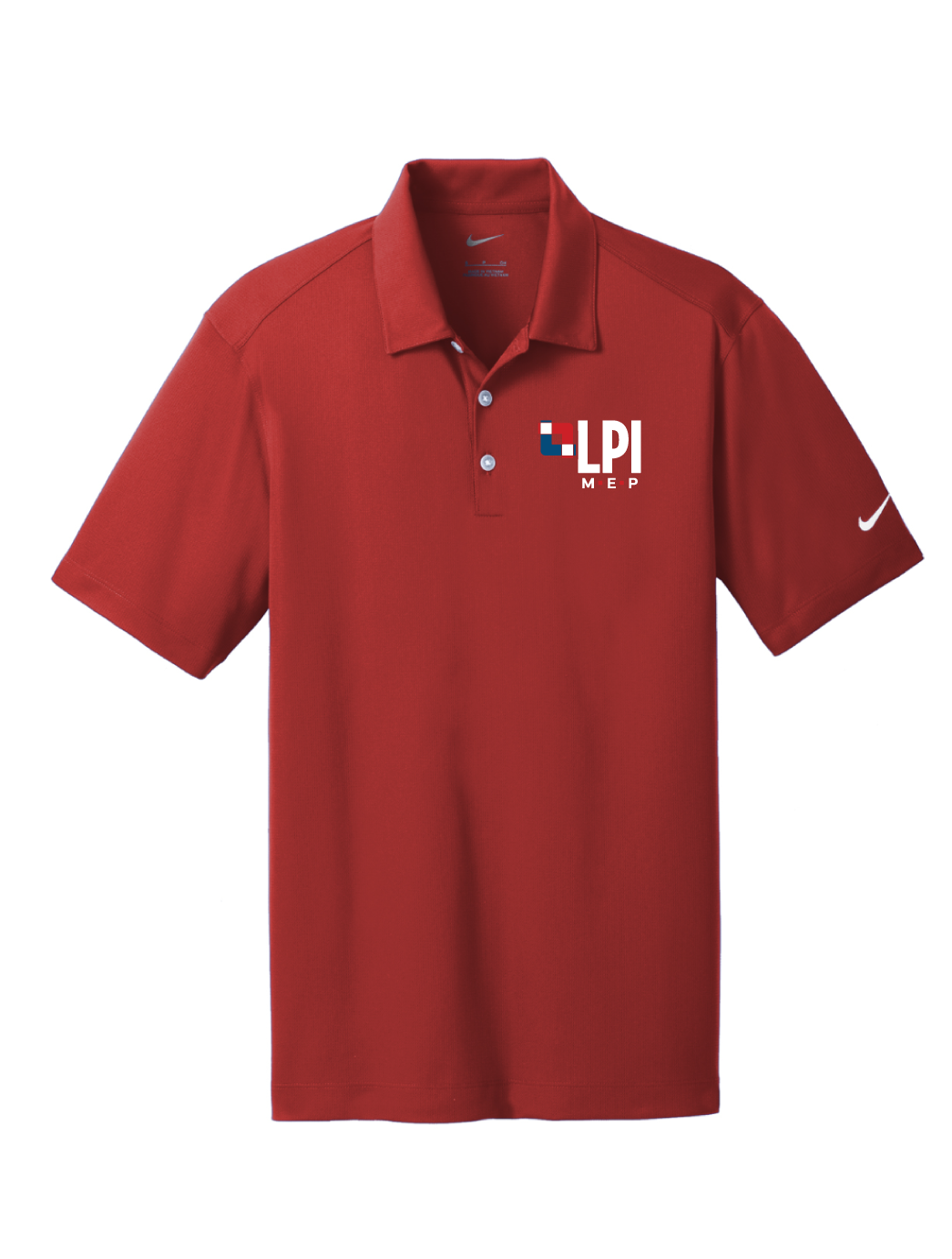 LPI Nike Men's Dri-FIT Vertical Mesh Polo