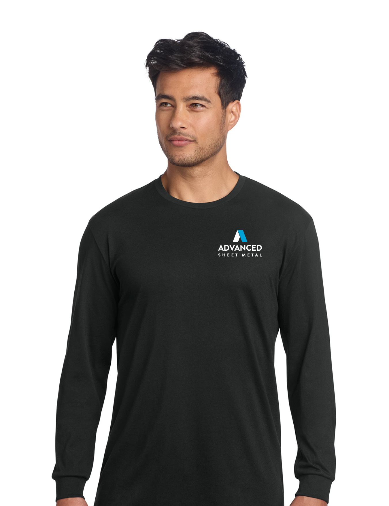 (NEW Color: Black) Unisex Next Level Apparel Adult CVC Long Sleeve Tee